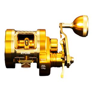 RYOBI利优比瓦留斯大钓力排线金属鼓轮铁板慢摇轮船钓轮海钓鼓轮1