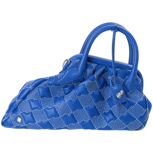 ADERERROR 秋冬新款时尚俄罗斯方块主题可调节手提包菱格托特