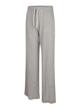 NIKE耐克女裤秋季新款中腰显瘦薄绒荷叶边针织休闲长裤IW1386-050