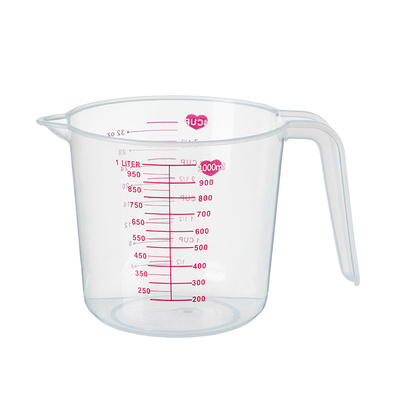 居家家带刻度大容量量杯1000ml