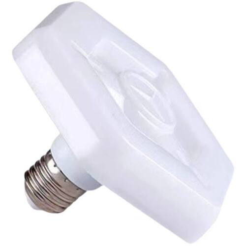 led灯泡六角飞碟灯e27螺口商用家用客厅超亮节能白光led灯泡