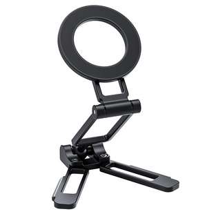 leofoto/徕图PS-5手机支架magsafe折叠伸缩便携支撑阿卡标准燕尾槽飞机高铁火车动车直播通用拍摄云台手机夹