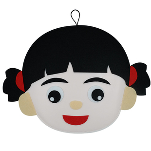 幼儿园活动区域区角玩具贴五官换表情玩教具手工益智自制材料小班