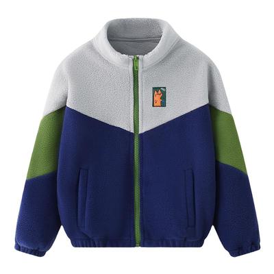 罗蒙【300G加厚】双面摇粒绒外套