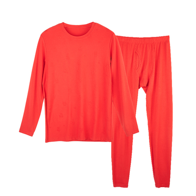 贴心男士棉莫代尔百福保暖内衣套