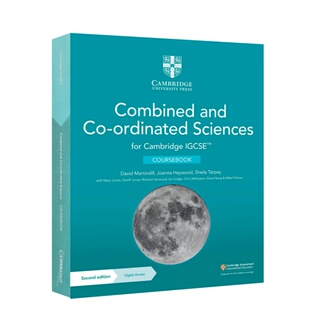 0653/0654考试剑桥IGCSE综合科学Cambridge IGCSE Combined and Co-ordinated Sciences Biology/Physics/Chemistry 9781009311281