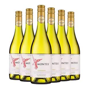 MONTES/蒙特斯红天使珍藏莎当妮干白葡萄酒750ml 正品 智利名酒