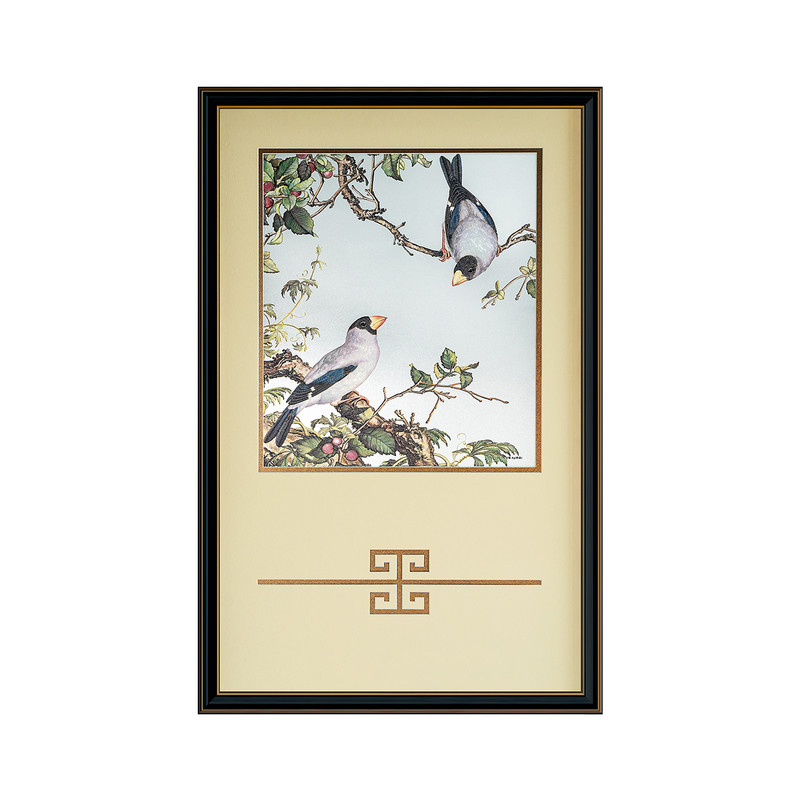 皇城工坊非遗微雕银雕画礼品收藏