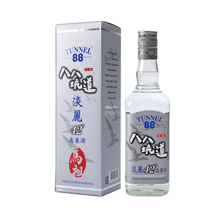 八八坑道淡丽42度单瓶600ML*1瓶马祖原装清香白酒送礼2017年份