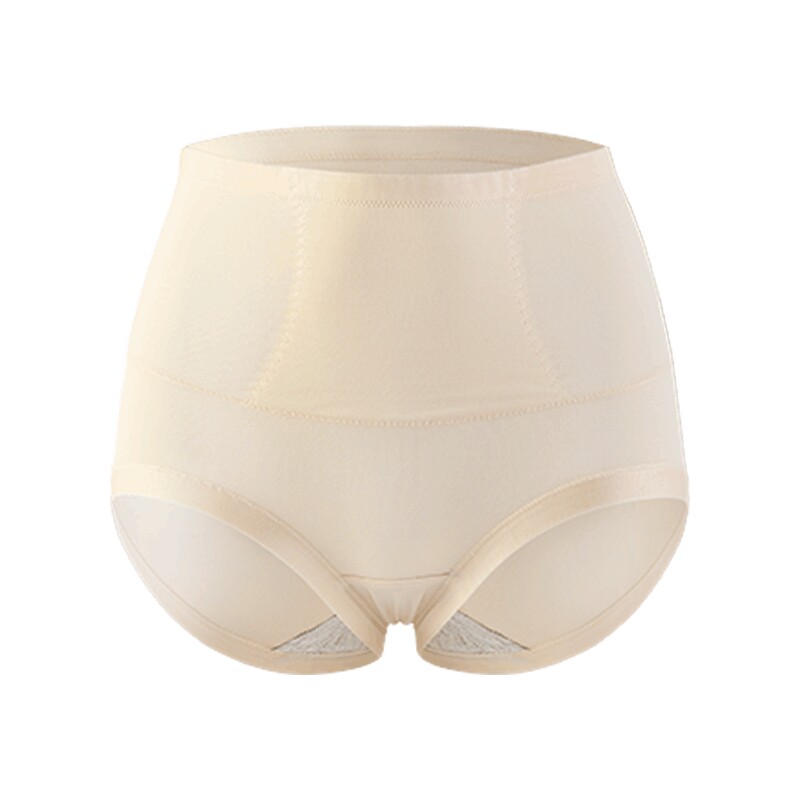 宜而爽女内裤纯棉抑菌底裆莫代尔轻薄透气高腰三角裤不夹臀3条装