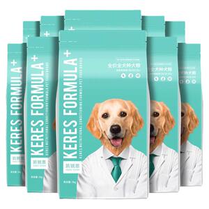 凯锐思狗粮通用大小型犬泰迪金毛拉布拉多幼犬成犬专用犬粮40斤