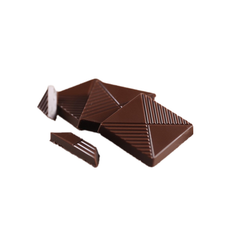 纯黑巧克力100%无蔗糖排块低健身礼盒装可可脂散装休闲苦烘焙零食