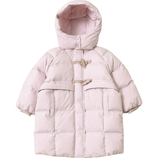 儿童羽绒服中长款2025冬季新款女童羽绒服加厚90绒中大童装4075