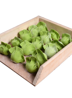 茴香素菜清真手工商用速食饺子