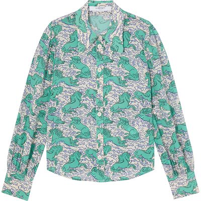 lkbennett长袖衬衫桑蚕丝