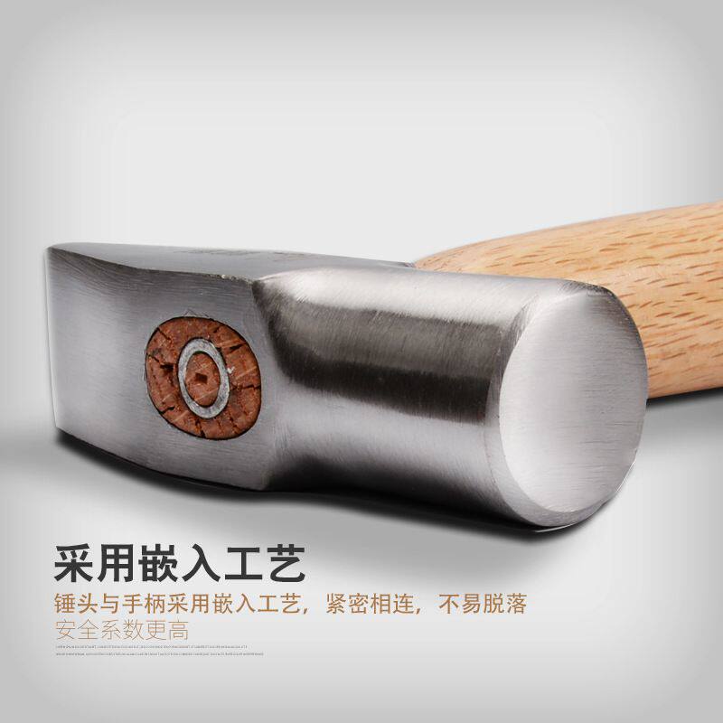 银匠锤工具短柄小锤子扁头锤手工圆头打金锤银匠专业手锤鸭嘴锤子