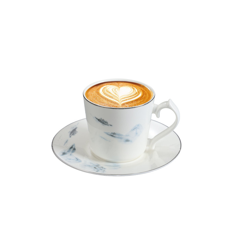 轻奢陶瓷咖啡杯碟套装商用酒店餐茶杯