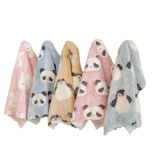 小动物珊瑚绒清洁抹布吸水不掉毛洗碗布不沾油厨房专用百洁布家用