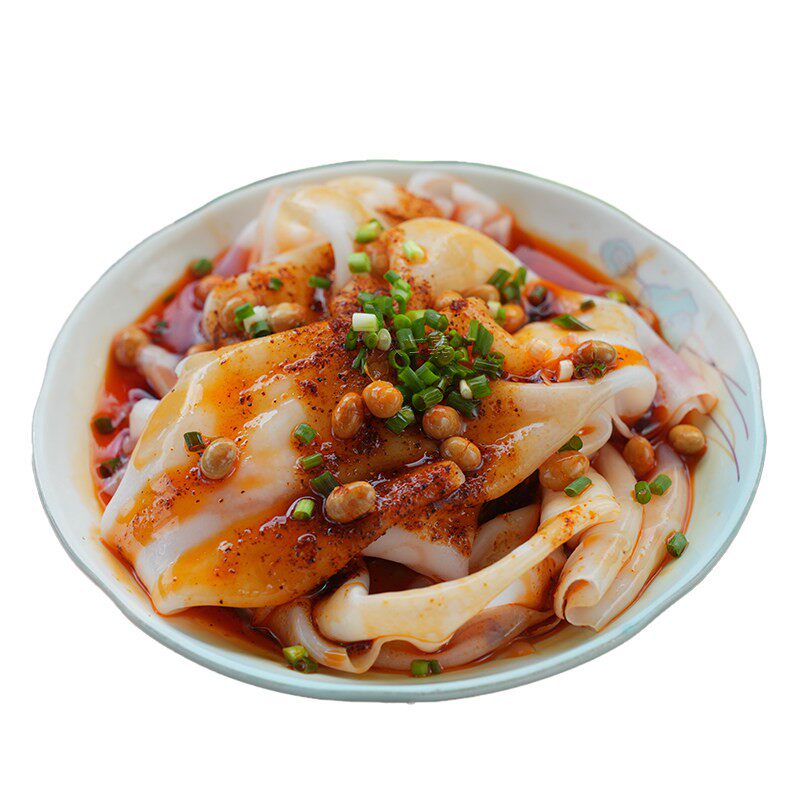 入口嘉贵州凉卷粉香辣味麻酱味带料包贵州特产凉米皮饱腹解馋速食
