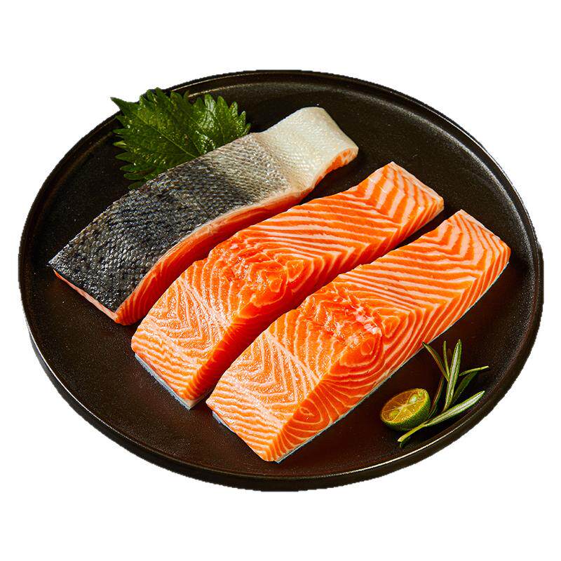新西兰帝王鲑三文鱼扒200克