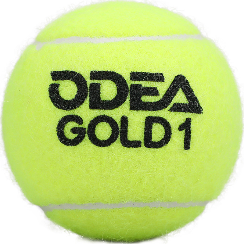 欧帝尔Odear网球GOLD无压训练球高弹耐打金球散装网球整袋DD3
