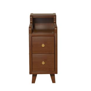 床头柜小型超窄卧室床边置物架出租房用2025新款非实木20cm窄边柜