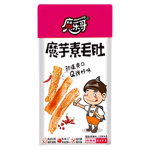 一致魔芋素毛肚魔芋爽魔乐哥网红休闲食品小吃零食辣条脆爽魔芋丝