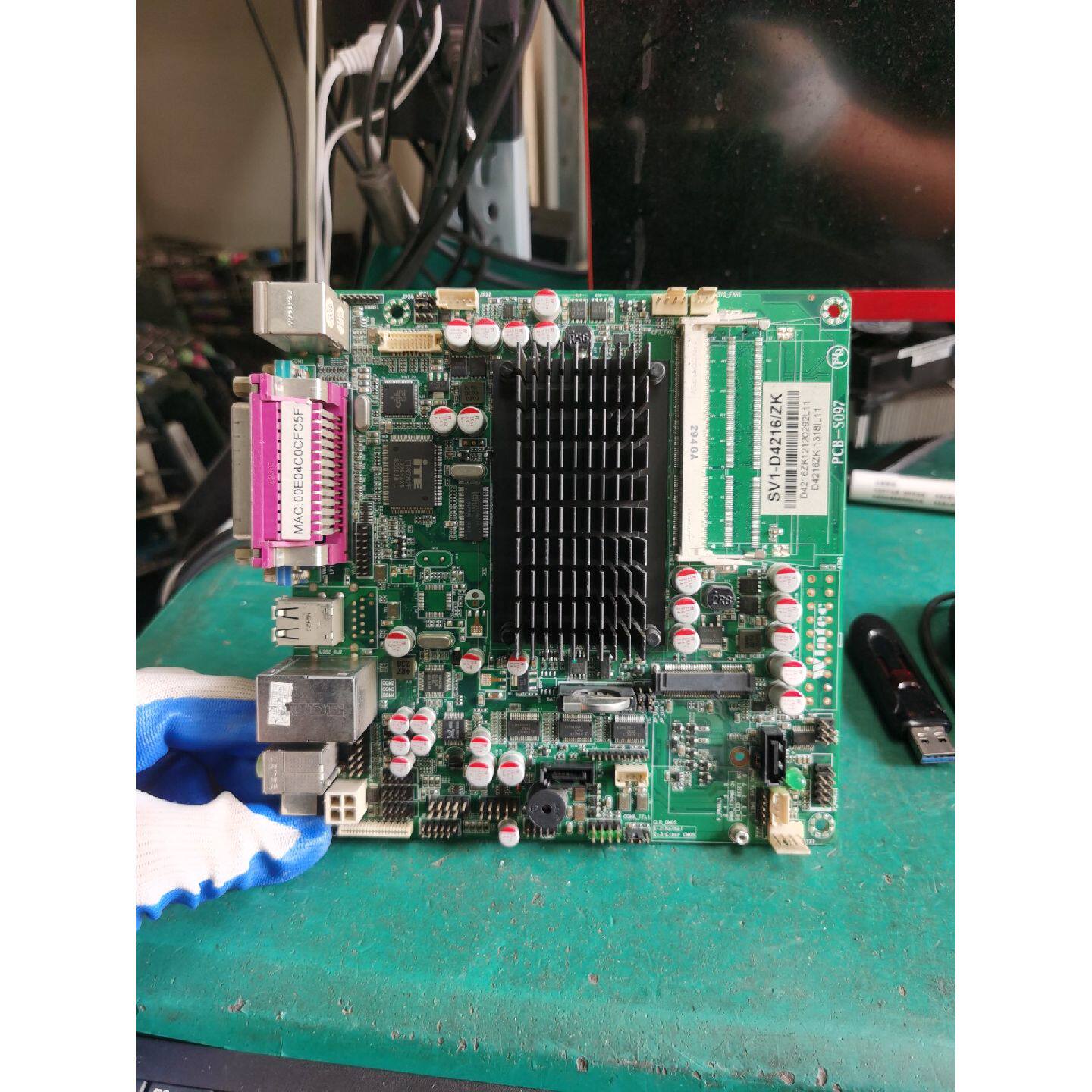 议价-信步SV1-D4216/ZK工控主板D425处理器,带散热片