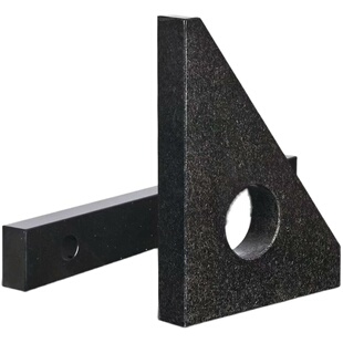 大理石方规三角尺花岗石平行平尺直尺垂直方尺直角尺300*300 00级