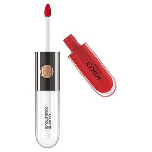 温柔白开水！kiko双头唇釉103唇蜜裸色透明叠涂126奶茶豆沙色133