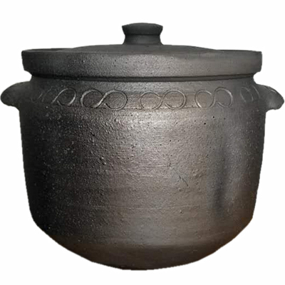 四川非遗黑砂锅煲汤传统无釉土锅