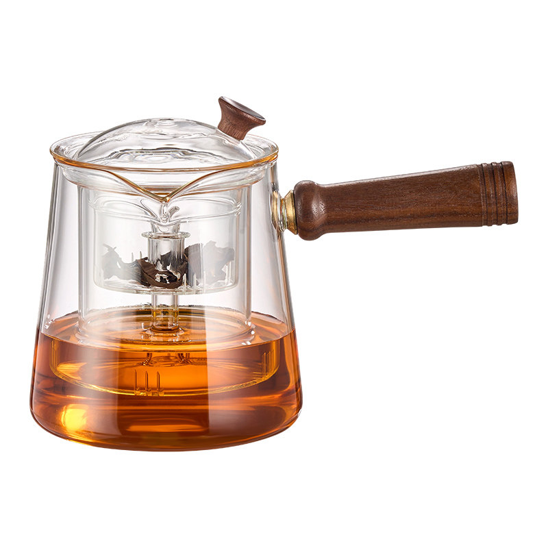 煮茶壶高硼硅玻璃茶水分离泡茶壶
