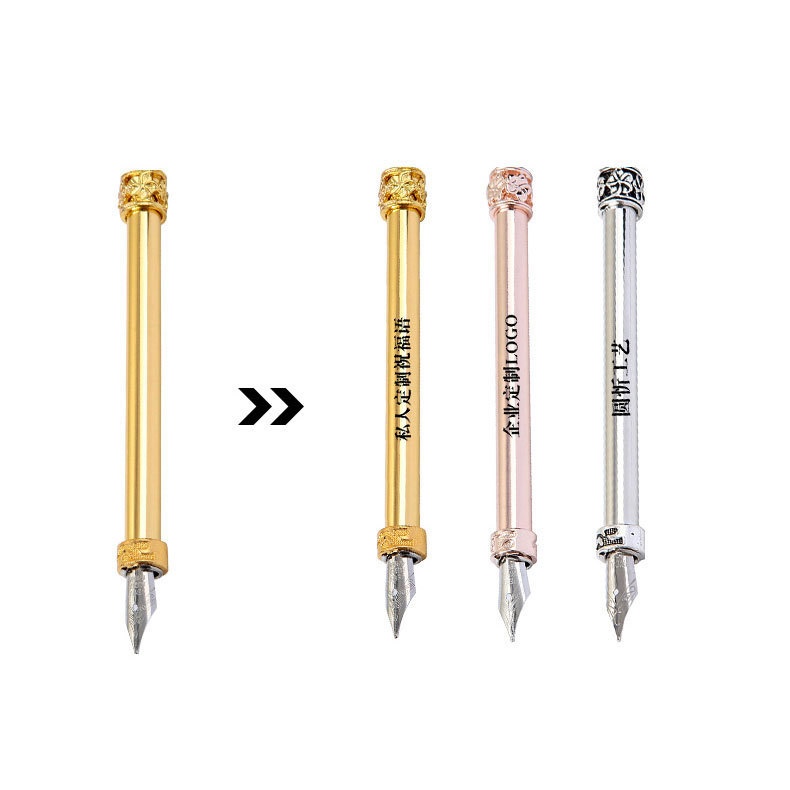 欧式复古羽毛笔礼盒现货礼品盒钢笔装水学生蘸创意送文具钢笔