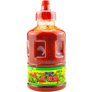 双庙538g蒜泥狠鲜辣酱内蒙古河套特产辣椒酱瓶装水饺烧烤调味蘸料