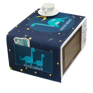 烤箱微波炉盖布防尘罩子遮尘盖巾防水防油厨房北欧风格兰仕美的