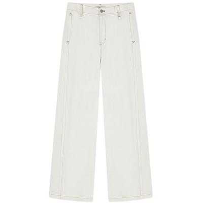 TeenieWeenie宽松时尚直筒牛仔裤