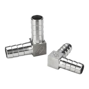 304不锈钢双头宝塔弯头 L型皮接直角宝塔90度弯头皮管对接L型