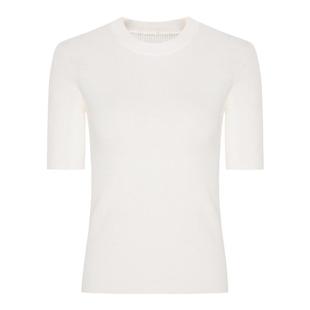 HPLY荷比俪季新款女无缝一体圆领短袖羊毛衫HDD11650123