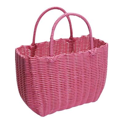 洗澡篮子手工编制野餐收纳浴室