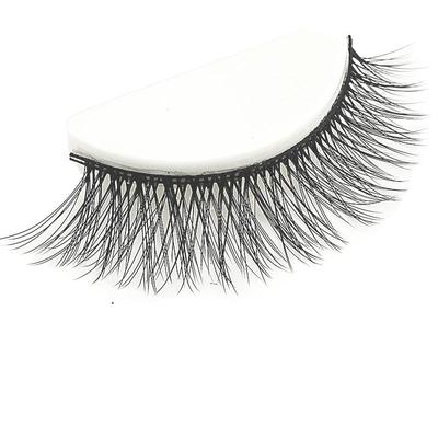 立体多层自然交叉眼尾拉长假睫毛