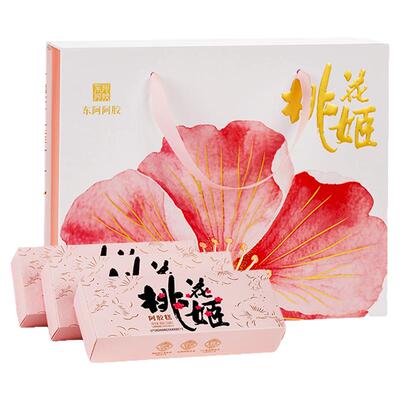 东阿阿胶桃花姬阿胶糕240g礼盒装