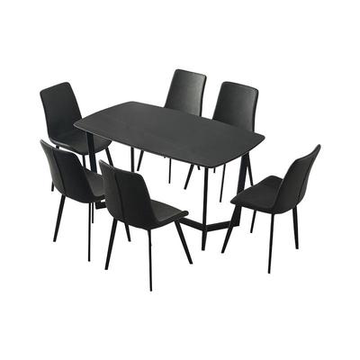 左右岩板餐桌椅家用小户型现代