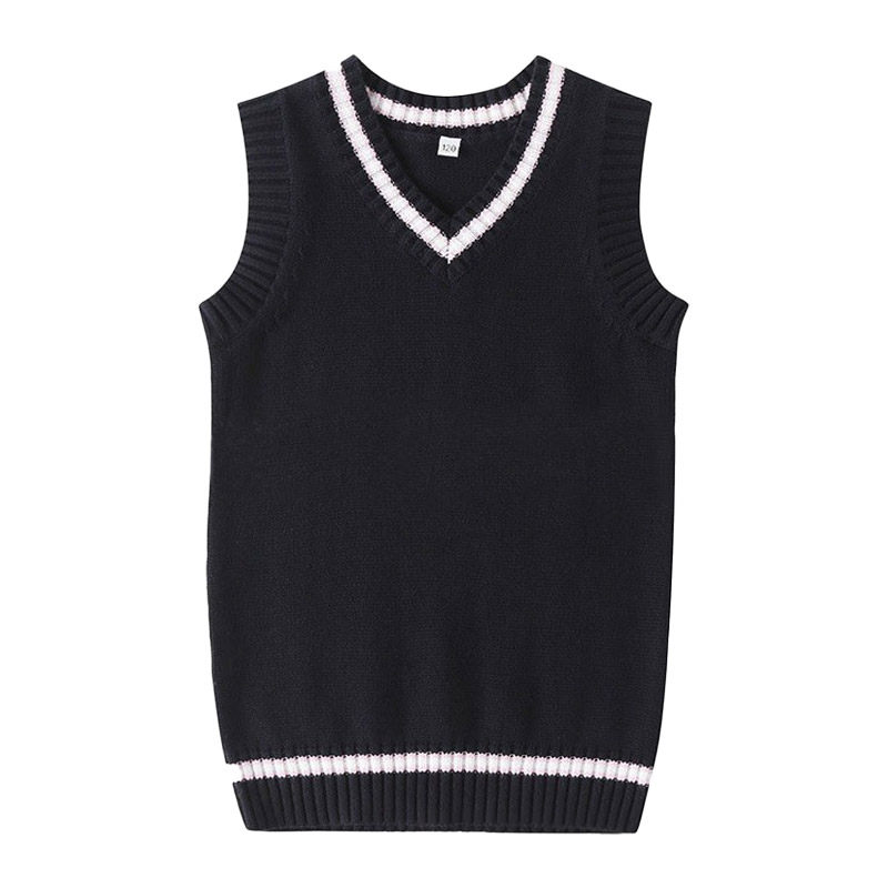 斯踏迪学院风校毛衣背心马甲校服