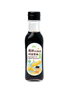 健稚有机无麸质减盐生抽低盐鲜