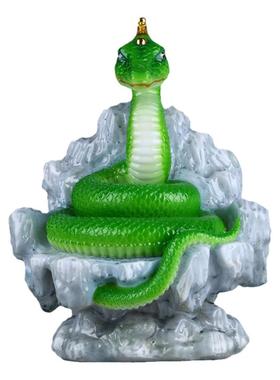 东北马家蛇真身蟒真身汉摆件保家