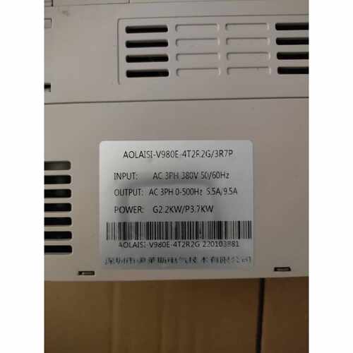 奥莱斯变频器AOLAISIV980E4T2R2G3R