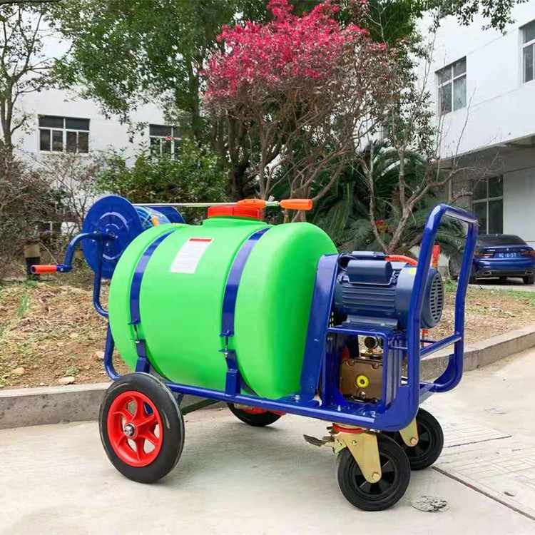 推车式汽油高压打药机 四轮家用电动喷雾打药车 养殖场消杀喷药机