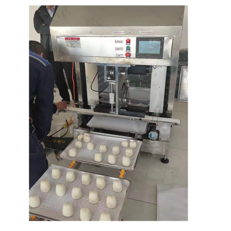 御厨机械全自动做馒头设备 商用自动馒头机 圆馒头生产线