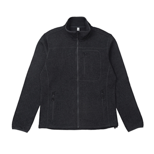 弹道猫麻雀立领软壳抓绒衫针织户外登山跑步运动防风外套上衣秋冬