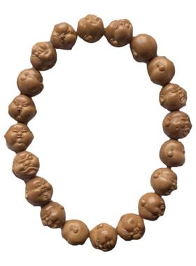 男女猴头核桃雕刻人生百态手链